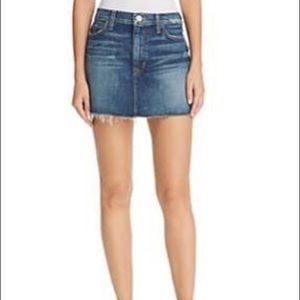 Hudson Vivid denim skirt